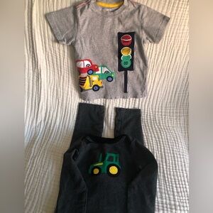 2T Pants/Tractor NWOT Shirt/cars, truck, stoplight